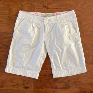 COPY - O'Neill White Khaki Cargo Low Rise Bermuda Shorts Jorts